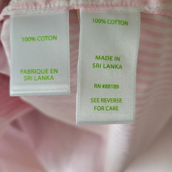 Lily Pulitzer Sea View Cotton Button Down Shirt - Picture 3 of 5